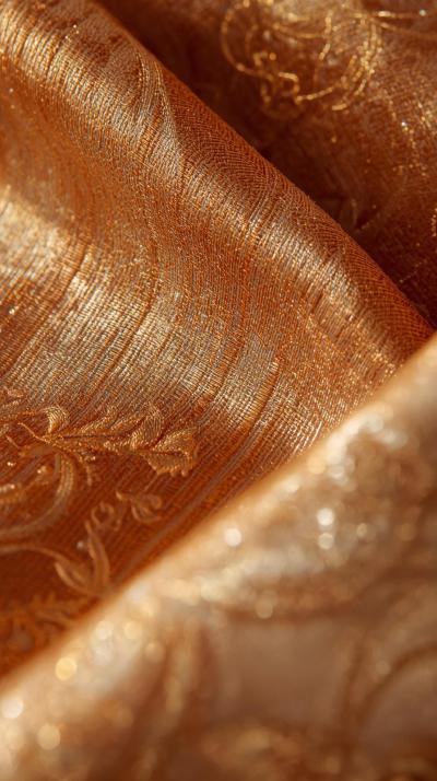 Brocade Metallic Thread Glint