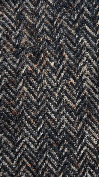 Herringbone Wool Weave Close Up