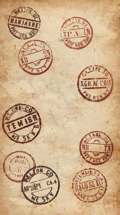 Postmark Rings Scattered