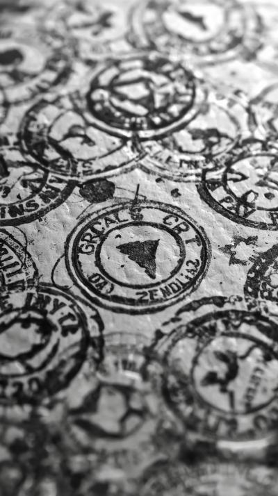 Postmark Rings Scattered