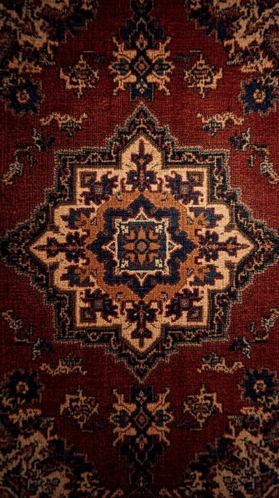 Oriental Rug Medallion Center