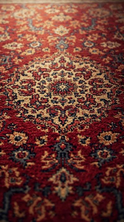 Oriental Rug Medallion Center