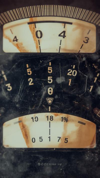 Radio Dials AAnalog TV Test Pattern Softnd Numeral