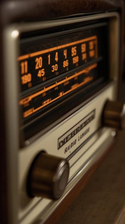 Radio Dials And Numerals