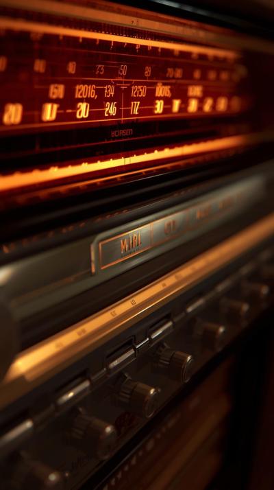 Radio Dials And Numerals