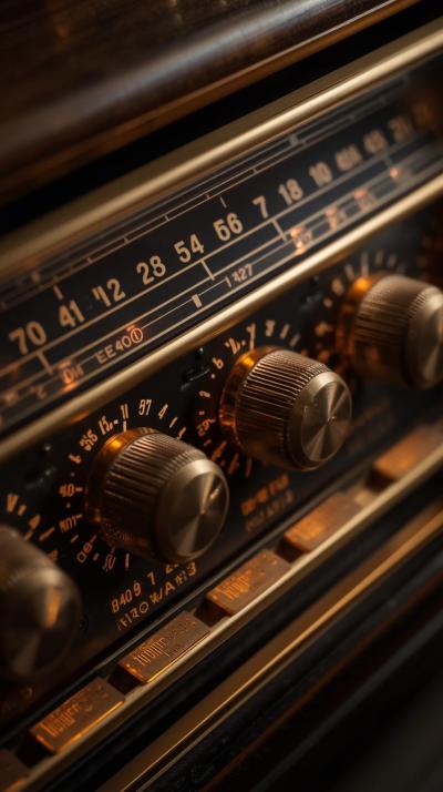 Radio Dials And Numerals
