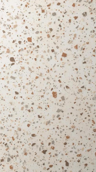 Retro Terrazzo Flecks On Cream