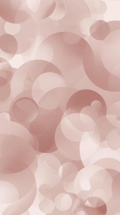 Abstract Circles Pattern With Overlapping Transpar