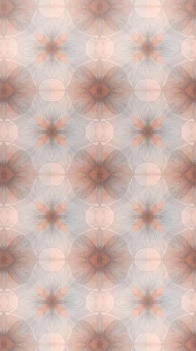 Abstract Circles Pattern With Overlapping Transpar