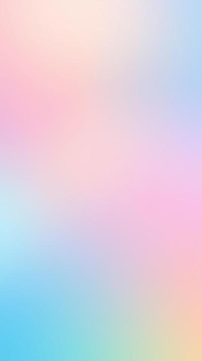 Pastel Rainbow Gradient Soft Aesthetic Wallpaper