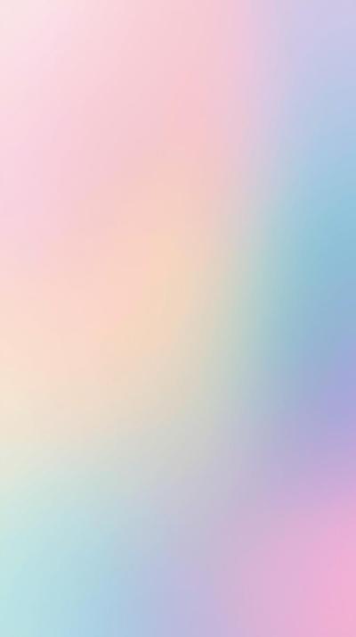 Pastel Rainbow Gradient Soft Aesthetic Wallpaper