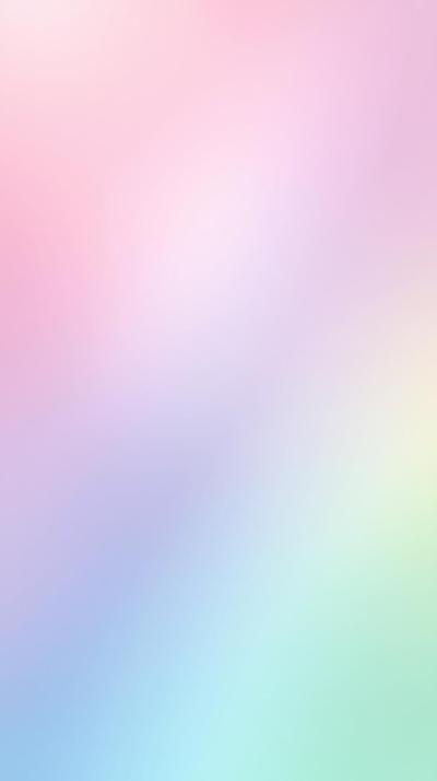 Pastel Rainbow Gradient Soft Aesthetic Wallpaper