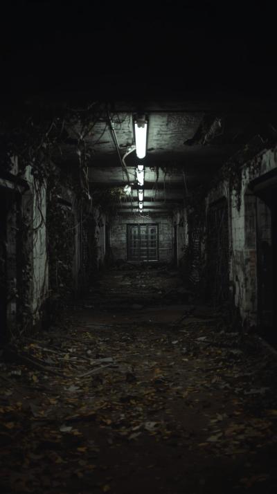 Old Abandoned Metro Station In A City