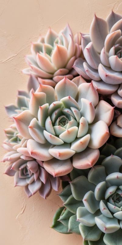 Macro Photography Of Intricately Detailed Succulen