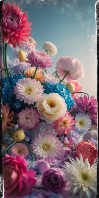 A Surreal And Vibrant Cinematic Photo Of Creativel